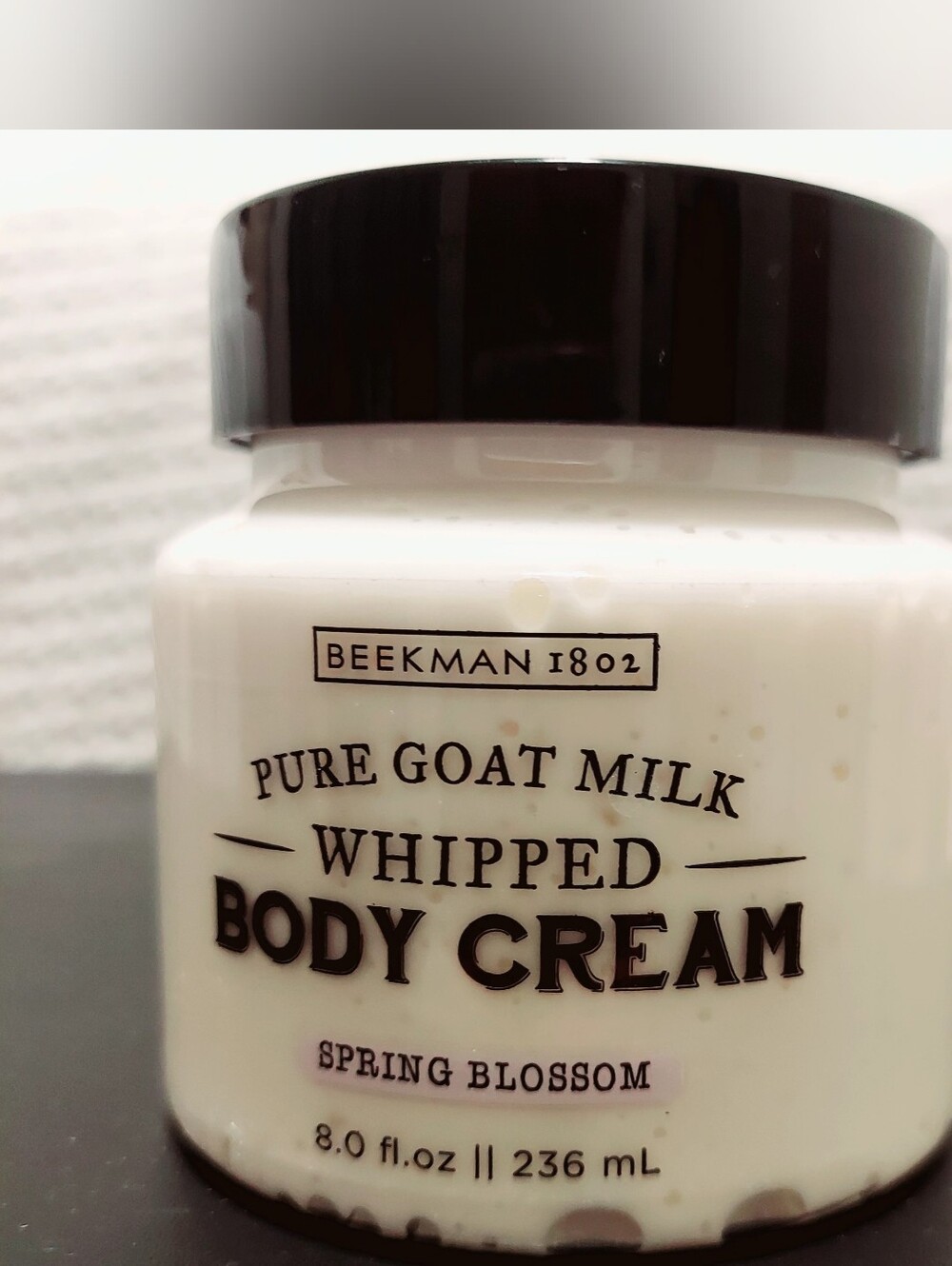 Beekman pure goat milk whipped body cream spring blossom 8oz. Full size New